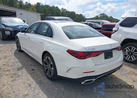 2025 Mercedes-Benz E 350 из США, поврежденный, VIN W1KLF4GB1SA122878